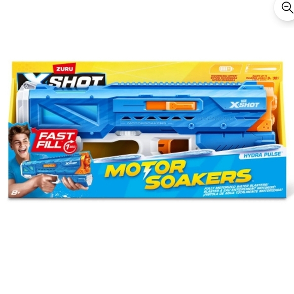 XSHOT Water Hydra Pulse Motor Soaker (Fast Fill) Motorized Outdoor Water Blaster - Picture 2 of 9